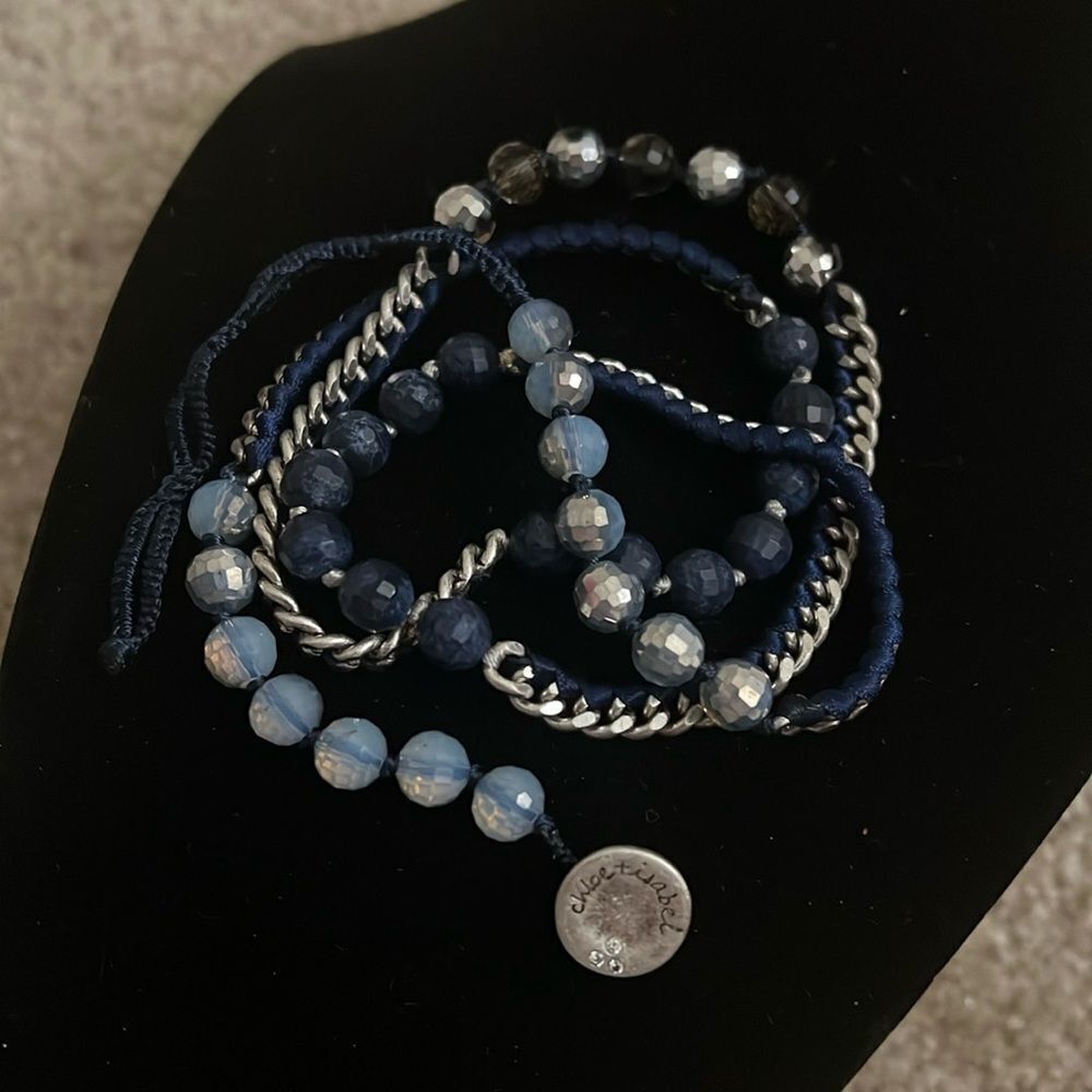 NWOT Chloe + Isabel Beaded Wrap Bracelet